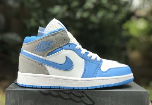 Air Jordan 1 Mid University Blue DX9276-100  36-47.5